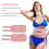 Wrap pour pack d'huile de ricin - 1 paire, velours réutilisable 3