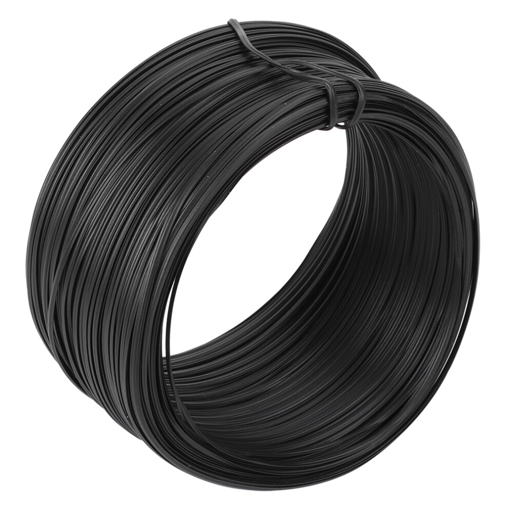 100M Galvanized Iron Wire Tie 0.55Mm Black Handmade For Grape Plants 8241333843397