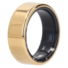 Bague intelligente dorée, taille 7, 20 mAh, Ø intérieur 17,3 mm / 0,68 po