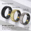 Smart Ring IP68 Gold 7, 20mAh, 17,3mm/0,7in 6