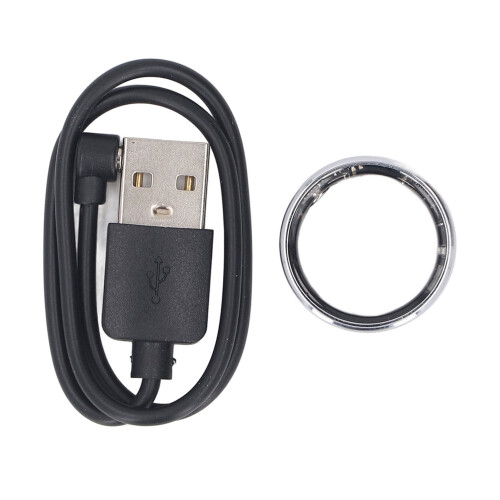 Smart Ring 20 mAh Silber Größe 9 Innen-Durchmesser 18,9 mm 2