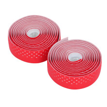 2er-Pack Rennrad-Lenkerband, Rot, Silikon-EVA