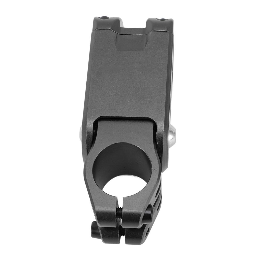 High Density CNC Aluminum Bike Stem 125mm 31.8mm Black Anti-Vibration