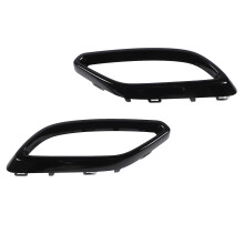 Exhaust Tip Cover Trims 1184920200 Left Right Black for Benz CLA 2020-2024