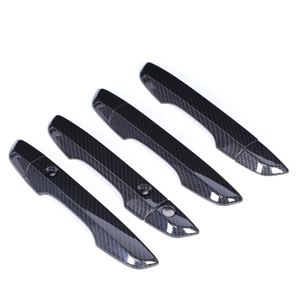 8Pcs Exterior Door Handle Cover Trim For Honda Civic 10Th 2016-2019 Carbon Fiber 6911333847597