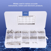 340Pcs Stainless Steel End Hex Adapters for Aluminum Profiles with 6 Wrench