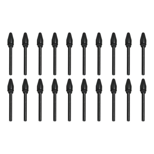 Easy Replace 20pcs Black Nibs for BOSTO Graphic Tablet Battery Stylus 1