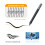 Easy Replace 20pcs Black Nibs for BOSTO Graphic Tablet Battery Stylus 6