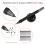 Easy Replace 20pcs Black Nibs for BOSTO Graphic Tablet Battery Stylus 5