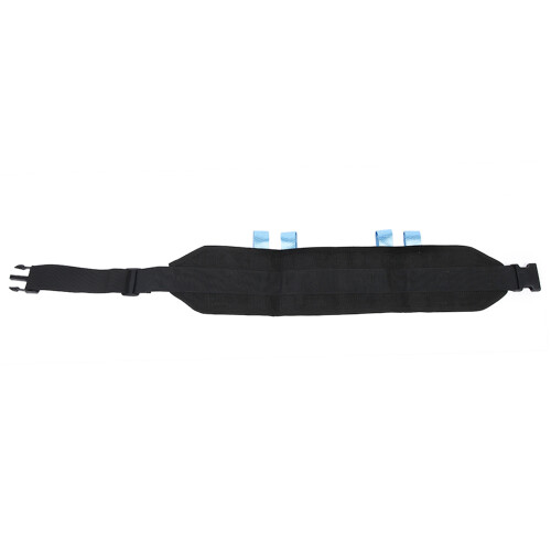 Durable Nylon Elderly Walking Assist Belt for Easy Patient Transfer - Blue 2