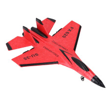 Planeador RC 3.7V 150mAh de espuma roja, ligero