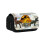 (12) Jurassic World Dinosaur Pattern Double Layer Student Bag Stationery Storage 1