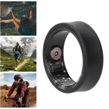 Type 12 Bague intelligente 20mAh/300mAh Noir 2.5mm 5ATM