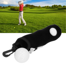 Kleine schwarze Ball-Tee-Halter-Tragetasche 3B3T