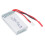 7.4V 850mAh Lithium Polymer Battery for RC Airplanes, Red Plug 1