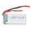 7.4V 850mAh Lithium Polymer Battery for RC Airplanes, Red Plug 6