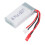 7.4V 850mAh Lithium Polymer Battery for RC Airplanes, Red Plug 13