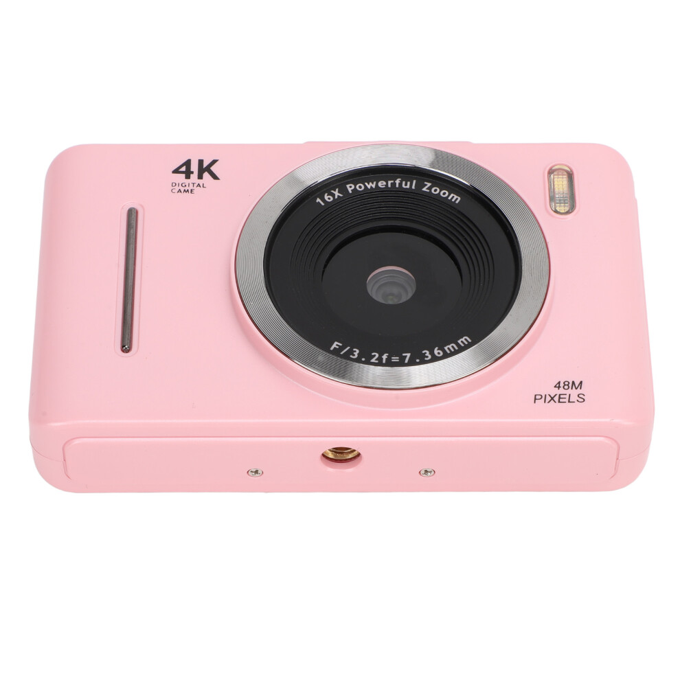 48Mp 4K Digital Camera With 16X Zoom, 2.8" Display, Pink 8181333859946
