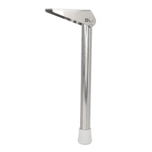Patas de soporte para asiento de acero inoxidable para barco y RV, 13 pulgadas, ajustables, pata giratoria de 90
