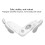 Thigh Master Exerciseur de Kegel 200 mAh Rotation à 360 3