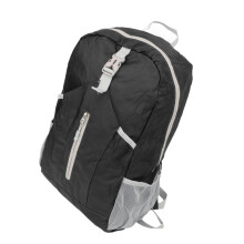 Outdoor-Sport-Ultra-Leichtgewicht-Faltbarer-Rucksack Leichter Packbarer Wander-Rucksack für Wandern Bergsteigen Reisen Schwarz
