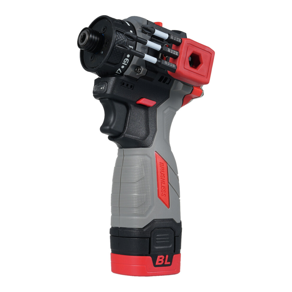 16.8V Lithium Cordless Screwdriver Kit 45Nm, 2 Speed, 1.9lb-image-OPC-PJCKR82-NEW