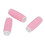 10 Stück rosa Ersatzrollenköpfe-Sandstein+ABS 8