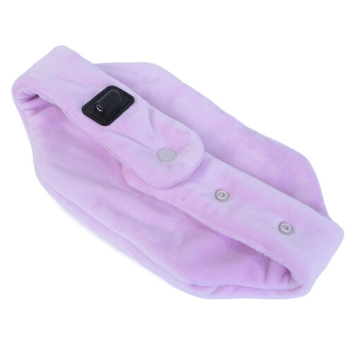 Bufanda de cuello calefactable USB morada 59x14cm 30/45/60m