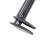 Supporto per asciugacapelli con morsetto, regolabile, nero 15