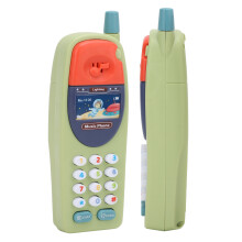 Telefono giocattolo modello verde 2AA 15  5 cm / 5,9  2 pollici