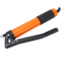 Pistola de grasa manual de doble palanca de 600cc para uso pesado