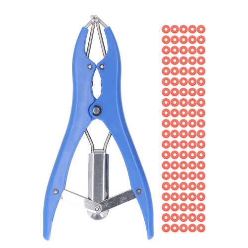 Edelstahl-Kastrationsbänder – 100 Stück Ringe-Set 2