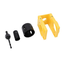 Kit de scie-cloche pour porte - Installation de serrure, 330,00 g, jaune