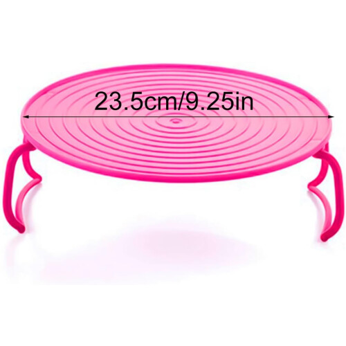 2-Stage Microwave Plate Innovative Stove Microwave Stacker Red Heating Plate For Kitchen Appliances 2
