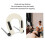 Massage Table Face Cradle Hollow Center Aluminum with Adjustable Angle 4