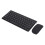 Wireless Keyboard Mouse Combo Ultra Thin Mute 2.4G Black Mini Home Office Setup 5