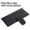 Wireless Keyboard Mouse Combo Ultra Thin Mute 2.4G Black Mini Home Office Setup 3