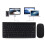 Wireless Keyboard Mouse Combo Ultra Thin Mute 2.4G Black Mini Home Office Setup 8