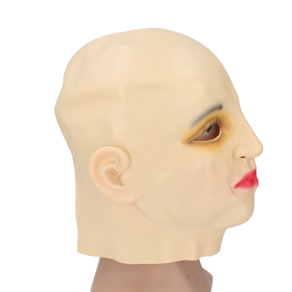 Latex Female Face Cover for Cosplay and Party, Eyeshadow Makeup Costume Prop-image-OPC-PJCKVMV-NEW