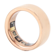 Smart Ring Roségold Gesundheits-Tracker Multifunktionaler Körpertemperatur-Schlaf-Pedometer IPX8 wasserdicht mit Ladehülle Fitness-Ring 22