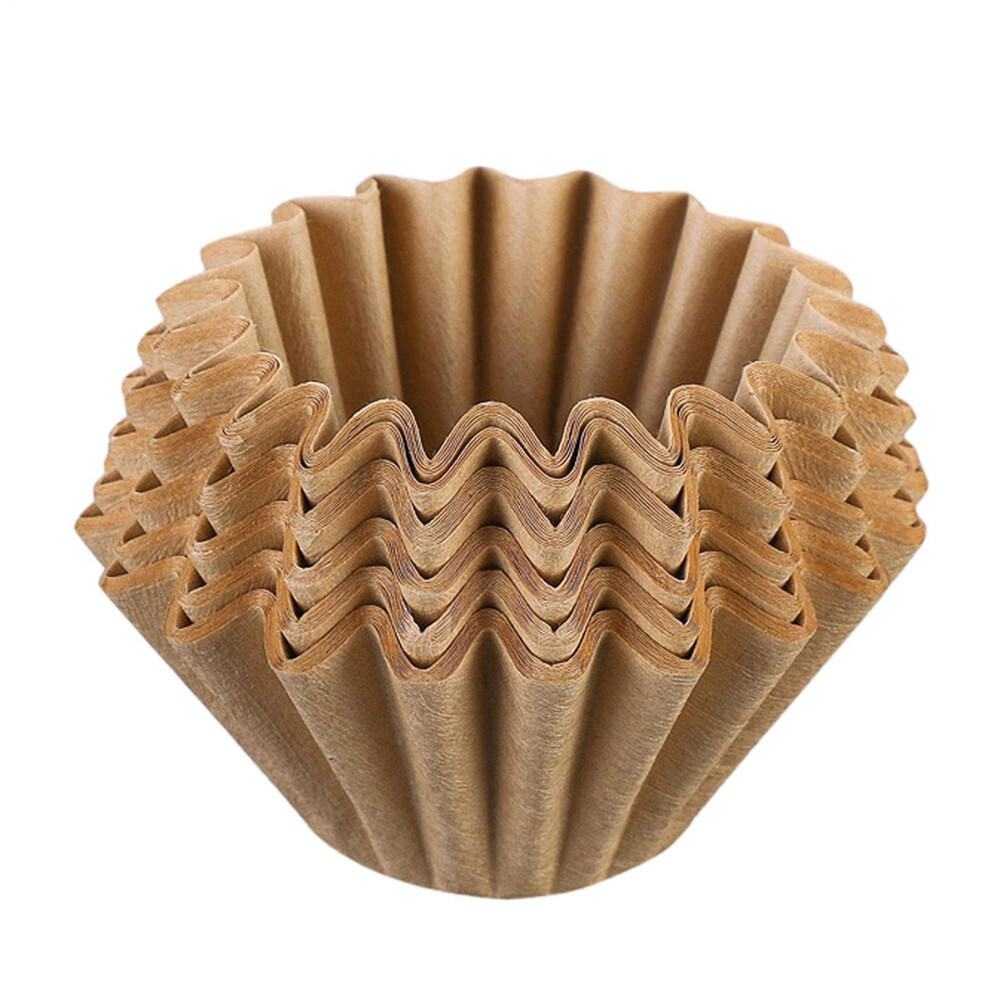 Basket Filter Bags 50 Pack 45 Mm Paper Coffee Filter For 1-2 Cup Baskets Disposable Coffee Filter Paper Wood Fibres