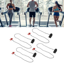 4 Stück Tretmühlen-Not-Aus-Schalter mit Magnet, Sicherheitsclip für Laufmaschine, Fitness-Zubehör, Schlüsselverschluss