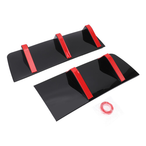 1 Diffusore posteriore a labbro per E90/E91 33.07in x 6.5in Nero 2