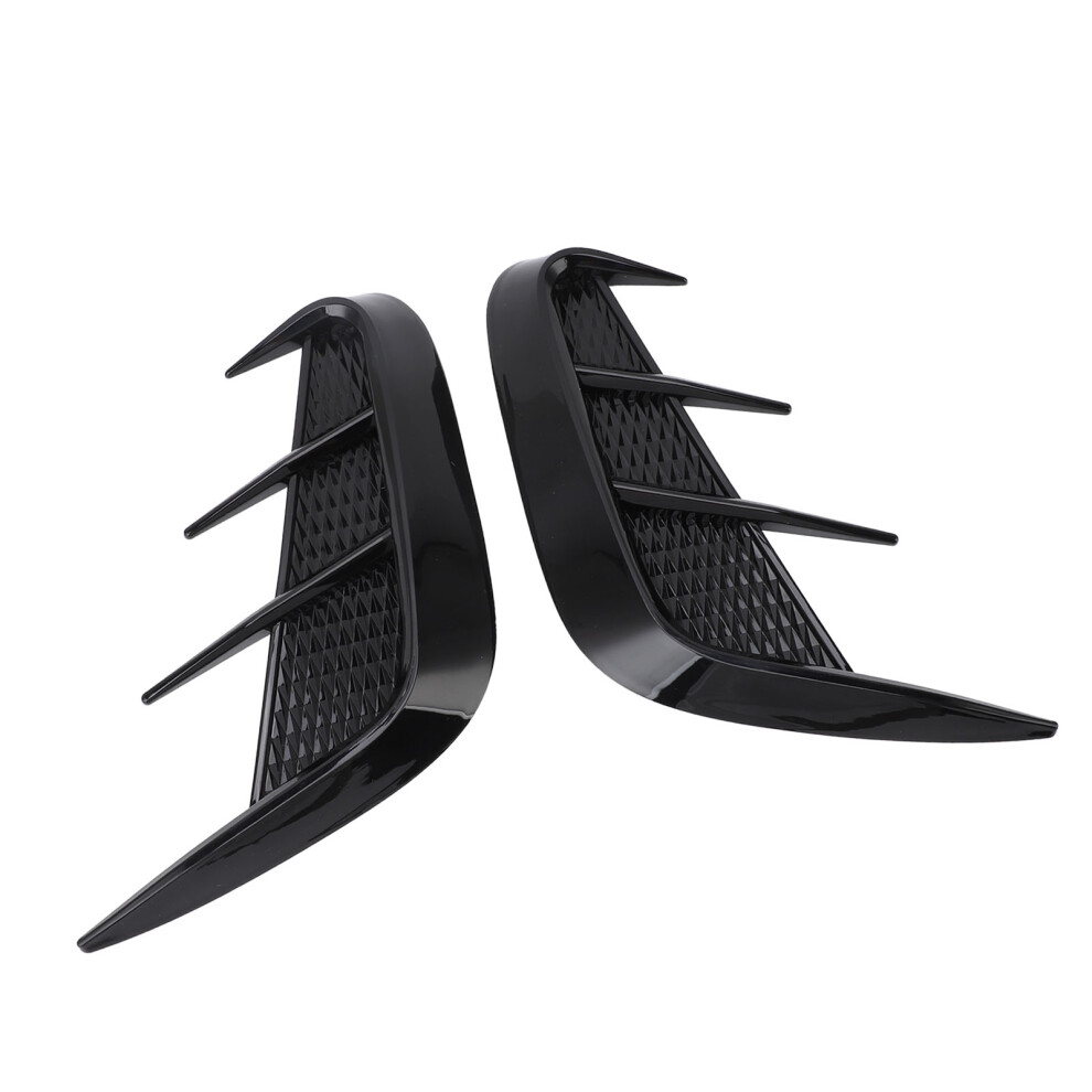 Universal E90 E91 Side Vent Trims - Glossy Enhances Ventilation Black 3131333879753