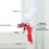 Kit aerografo mini, 600ml, 185x143x35mm, Metallo 7