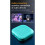 Realistic VR Electronic Drum Kit with Colorful Lighting and Air Sticks 3