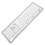 Capuchons de touches allemands, ABS blanc, 61-108 touches 11