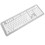 Capuchons de touches allemands, ABS blanc, 61-108 touches 12