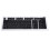 Capuchones de teclas árabes ABS negro 112 teclas 61-108 2