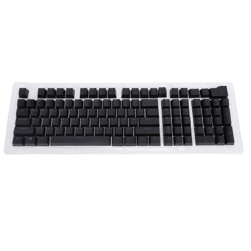 Capuchones de teclas árabes ABS negro 112 teclas 61-108 1